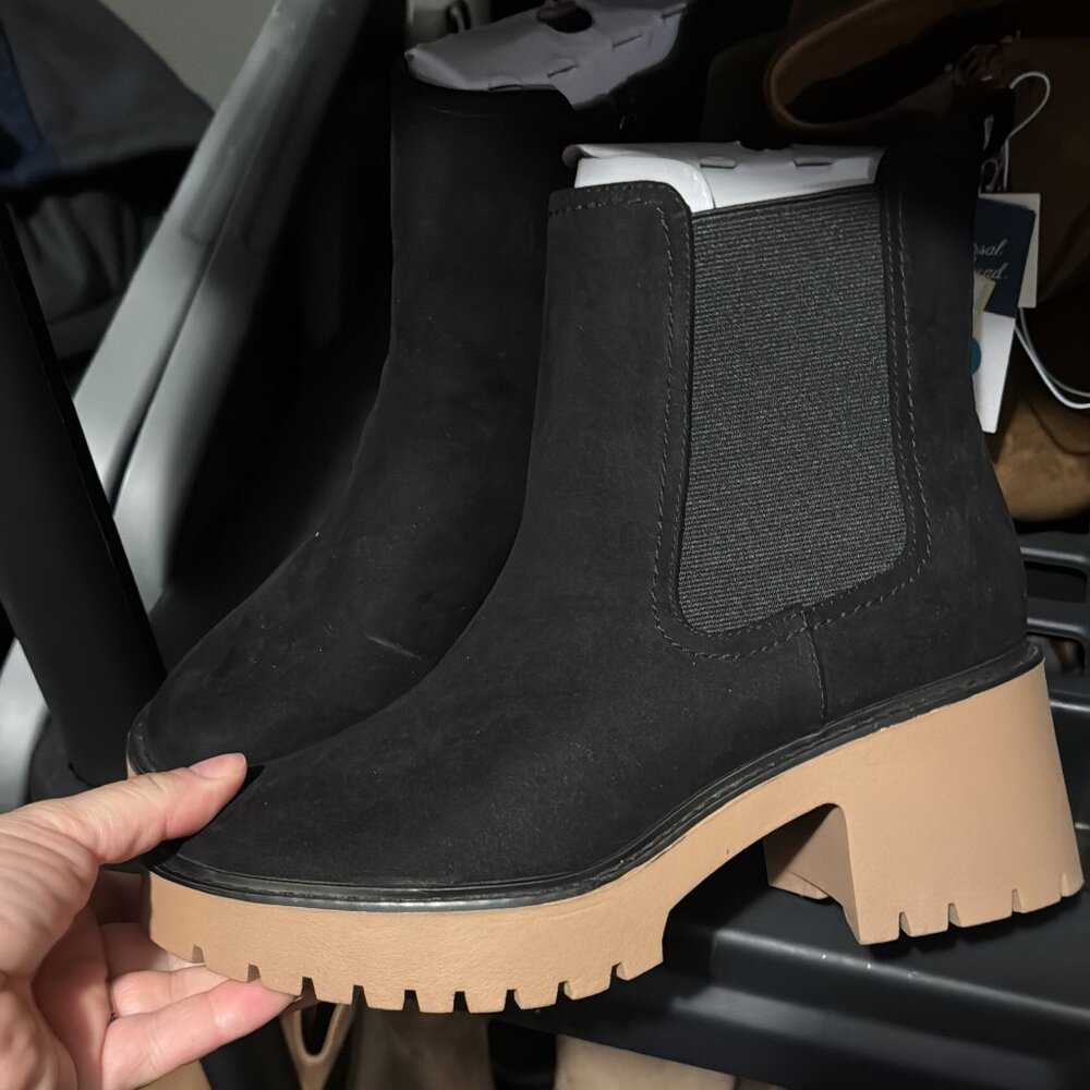 Black Crispin Ankle Boots